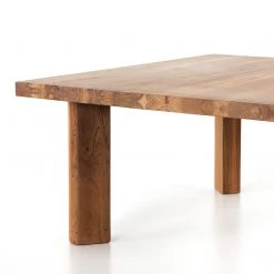 Four Hands Kimball Square Coffee Table-Natural Rcl