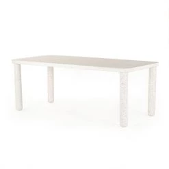 Four Hands Winslow Outdoor Dining Table-79"-Cream