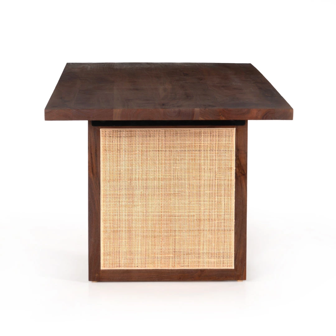 Four Hands Goldie Dining Table-Toasted Acacia