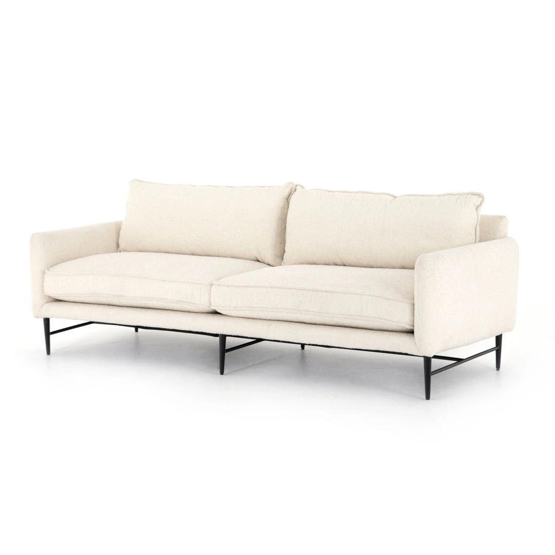 Four Hands Delaney Sofa-93"-Altro Snow