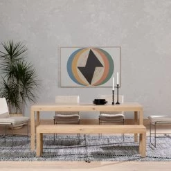 Four Hands Isador Dining Table-Dry Wash Poplar