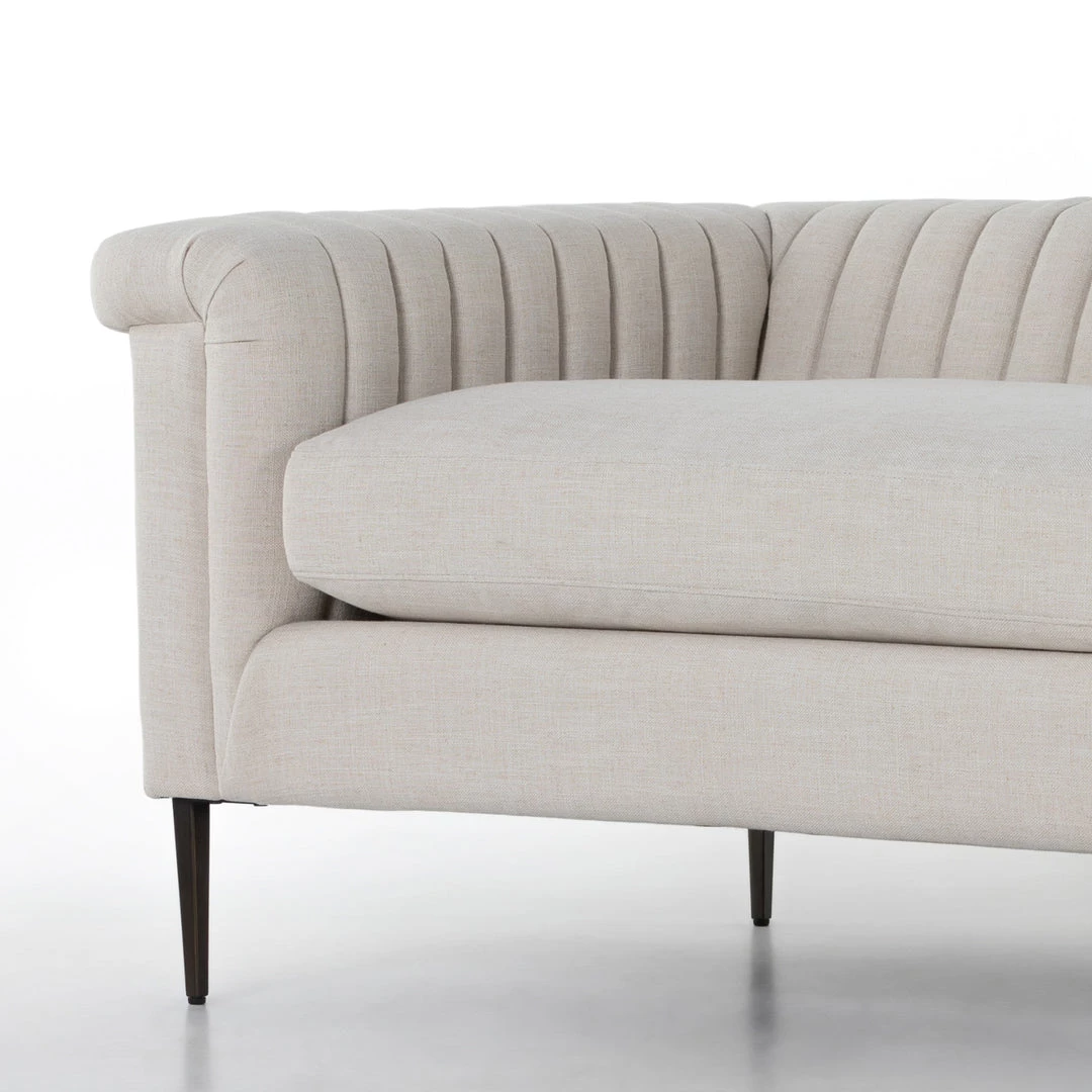 Four Hands Watson Sofa-93"-Cambric Ivory