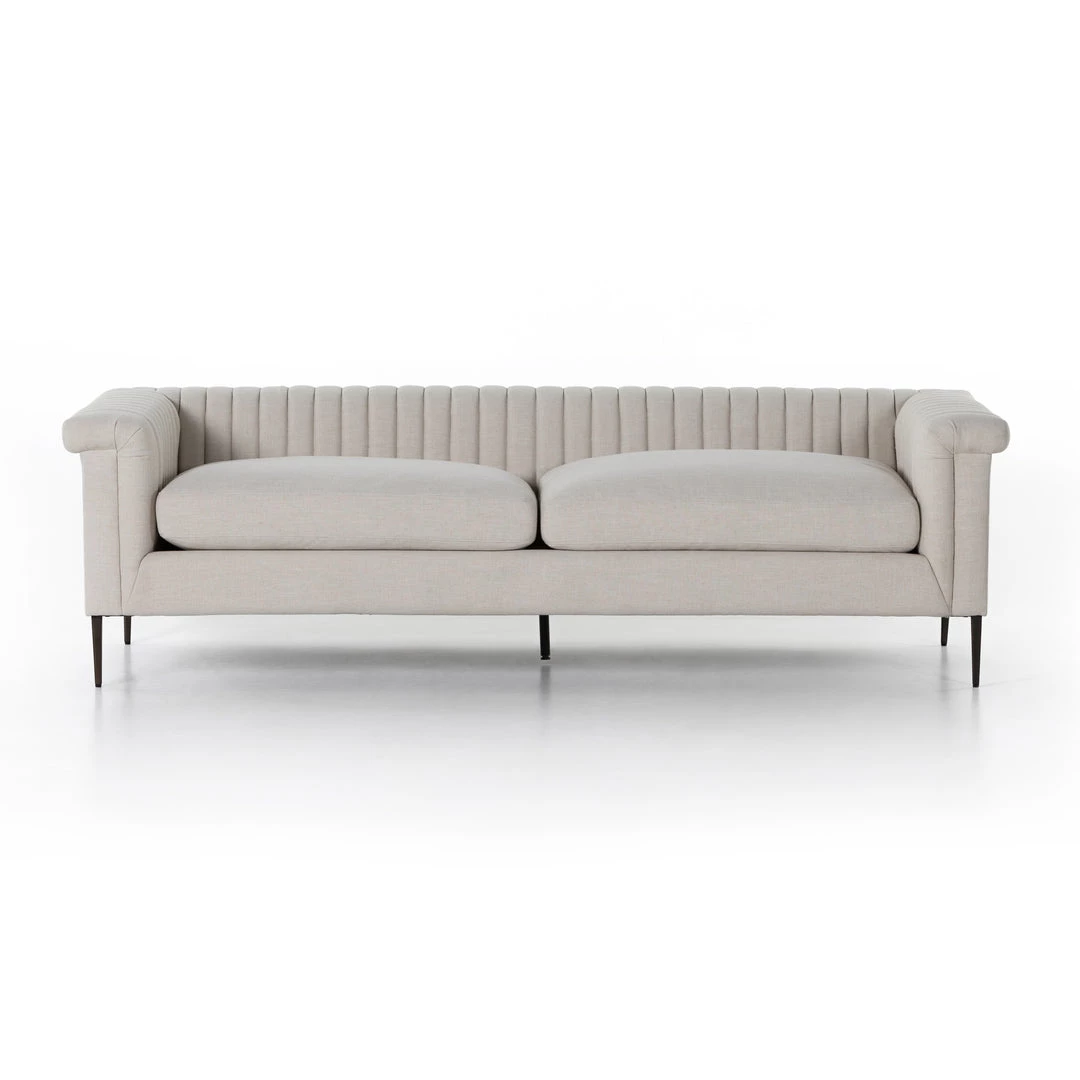 Four Hands Watson Sofa-93"-Cambric Ivory