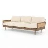 Four Hands Zayne Sofa-90.5"-Irving Taupe Living Room