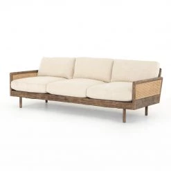 Four Hands Zayne Sofa-90.5"-Irving Taupe Living Room