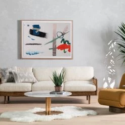 Four Hands Zayne Sofa-90.5"-Irving Taupe Living Room