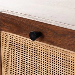 Four Hands Goldie Coffee Table-Toasted Acacia