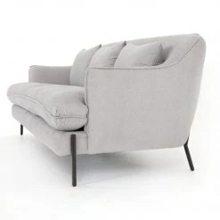 Four Hands Lorena Sofa-91"-Vail Silver Living Room