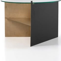 Four Hands Benicio Coffee Table-Gold Brush