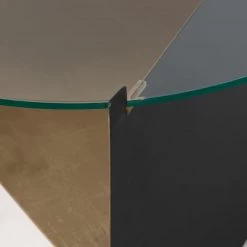 Four Hands Benicio Coffee Table-Gold Brush