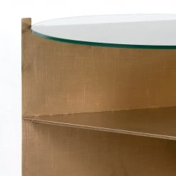 Four Hands Benicio Coffee Table-Gold Brush