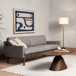 Four Hands Vaughn Sofa-79"-Palermo Pewter Living Room