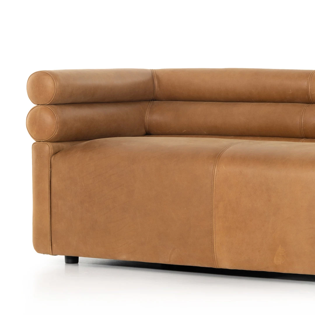 Four Hands Evie Sofa-88"-Palermo Cognac
