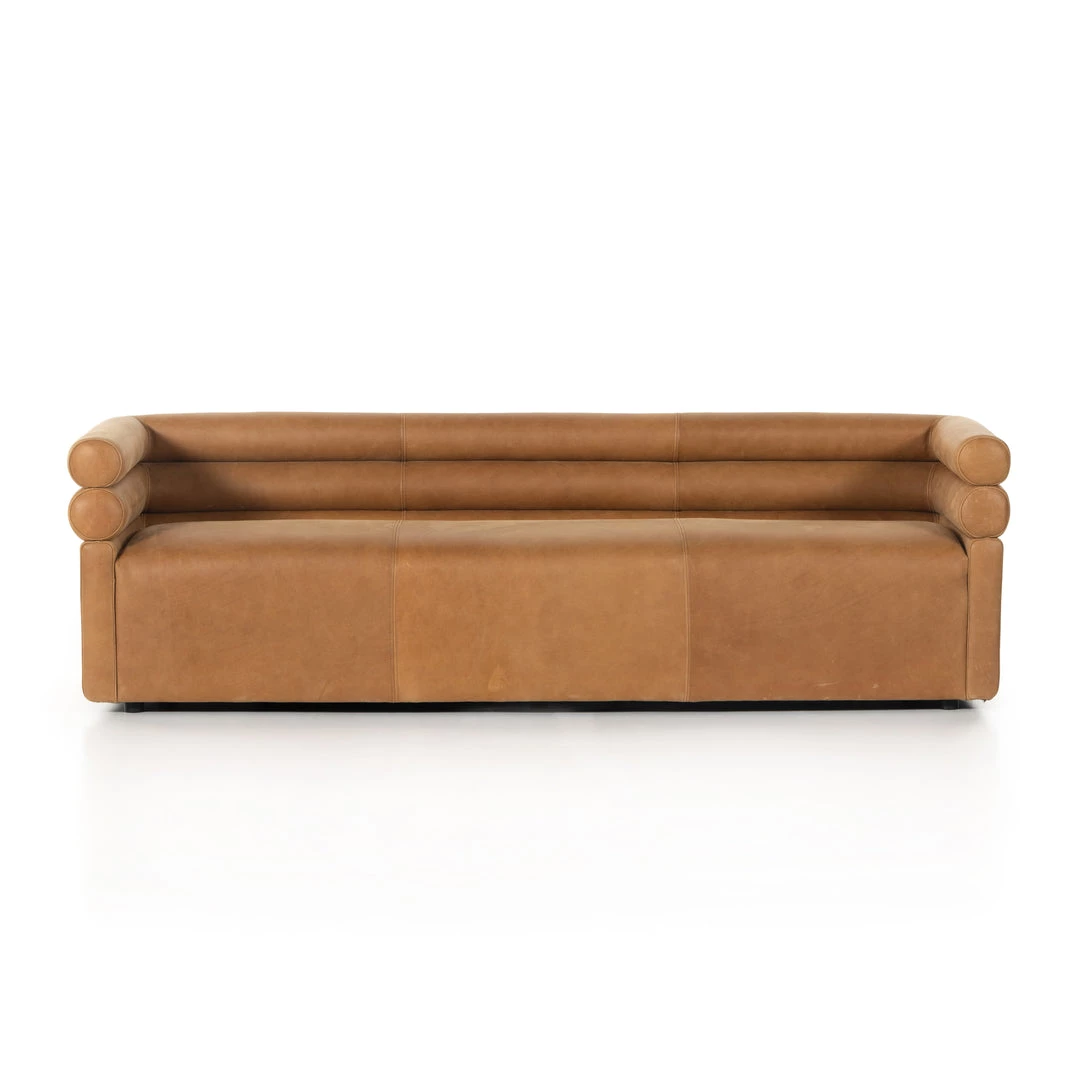 Four Hands Evie Sofa-88"-Palermo Cognac