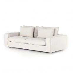 Four Hands Living Room Pierce Sofa-92"-Pompee Pearl By Hollywood Glam