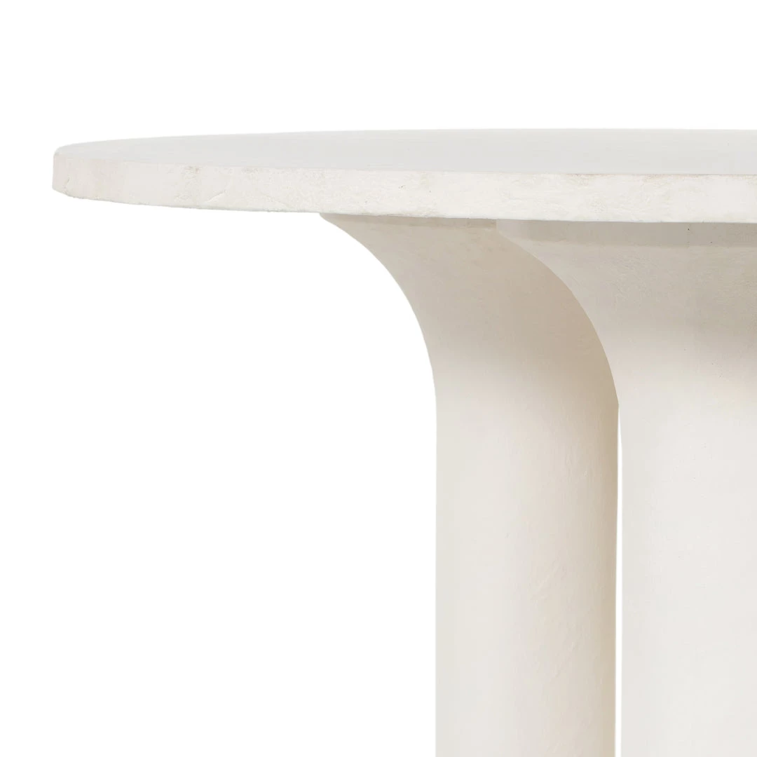 Four Hands Parra Dining Table-Plaster Molded Concrt