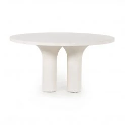 Four Hands Parra Dining Table-Plaster Molded Concrt