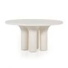 Four Hands Parra Dining Table-Plaster Molded Concrt