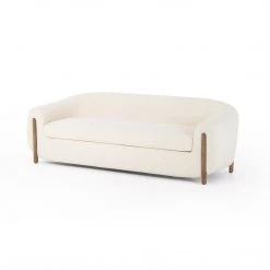 Four Hands Living Room Lyla Sofa-86"-Kerbey Ivory