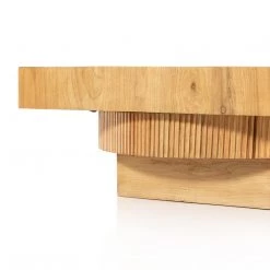 Four Hands Leland Coffee Table-Honey Oak