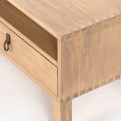 Four Hands Isador Coffee Table-Dry Wash Poplar