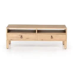 Four Hands Isador Coffee Table-Dry Wash Poplar