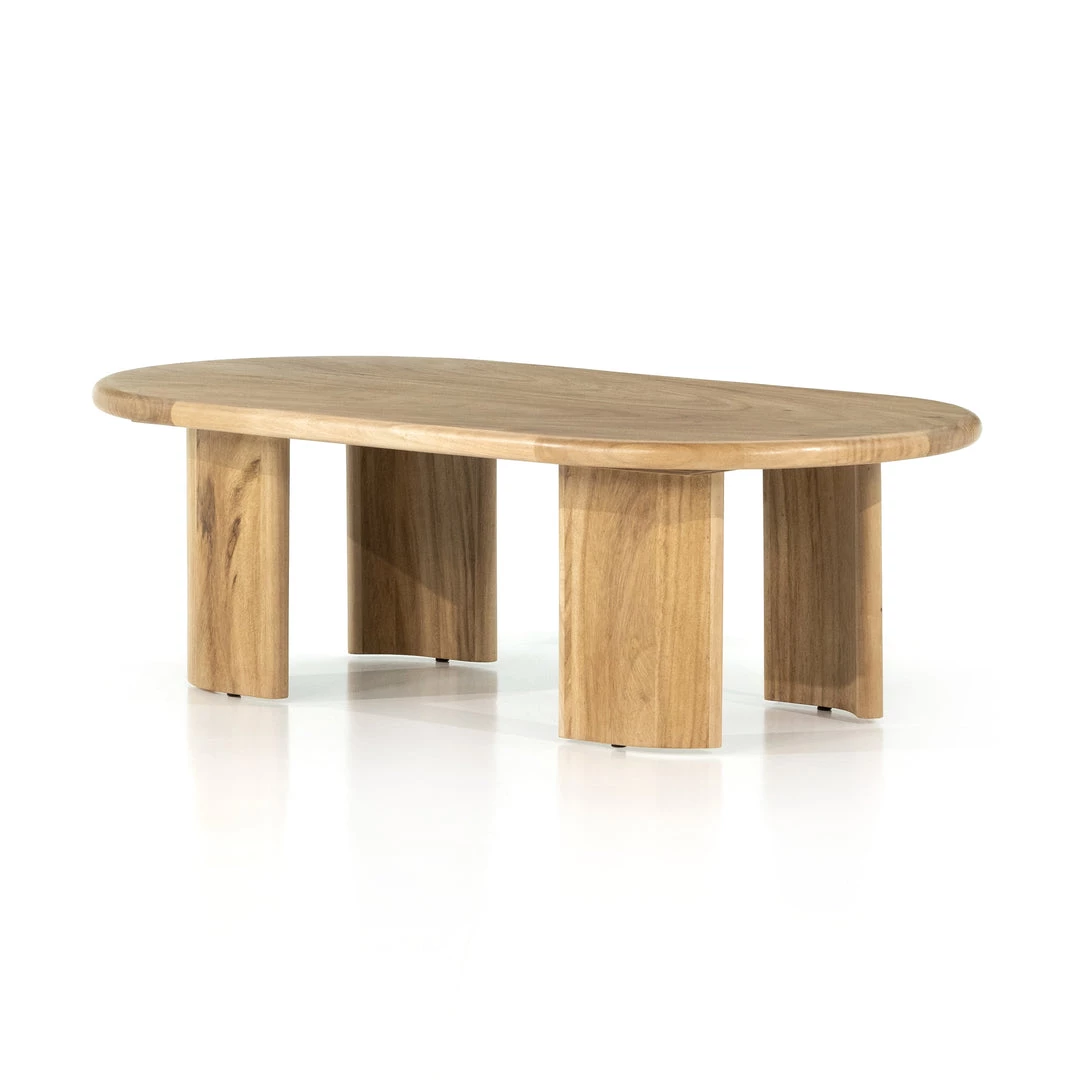 Four Hands Lunas Coffee Table-Gold Guanacaste