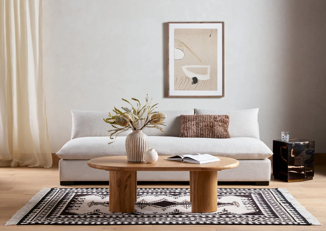 Four Hands Lunas Coffee Table-Gold Guanacaste