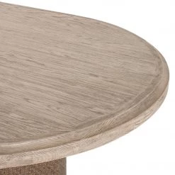 Four Hands Kiara Dining Table-Weathered Blonde Dining Room