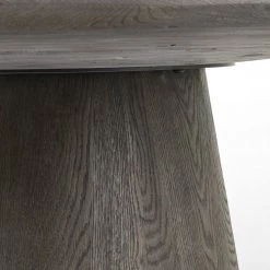 Four Hands Skye Round Dining Table-White Marble Dining Room