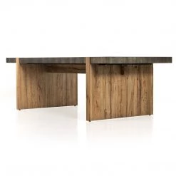 Four Hands Dining Room Bingham Dining Table-Rustic Oak Veneer
