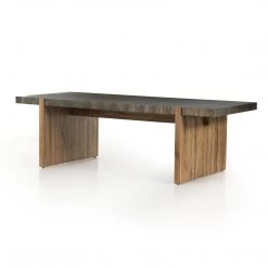 Four Hands Dining Room Bingham Dining Table-Rustic Oak Veneer