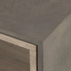 Four Hands Faro Coffee Table-Dark Grey Concrete