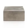 Four Hands Faro Coffee Table-Dark Grey Concrete