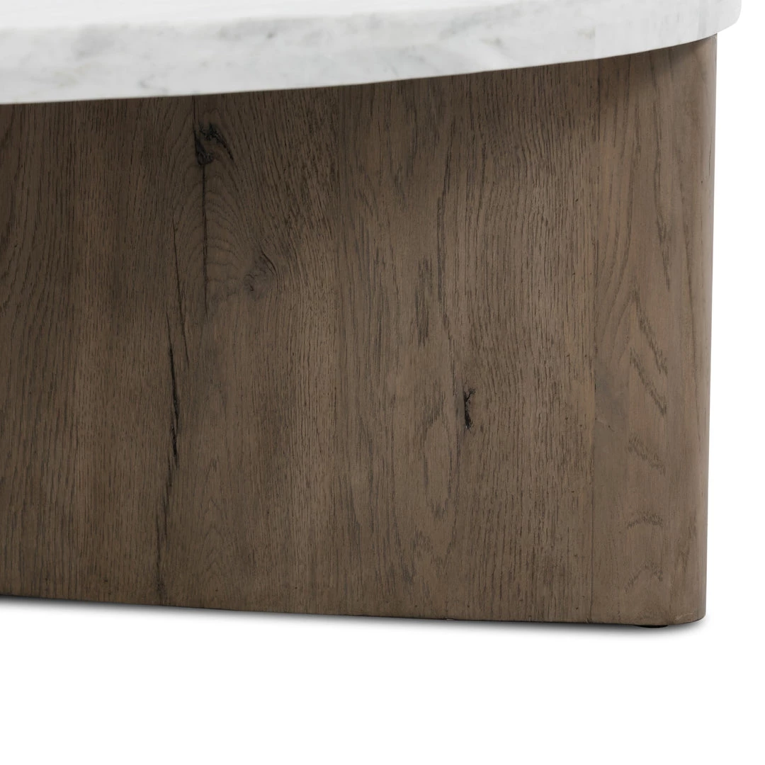 Four Hands Toli Coffee Table-Italian White