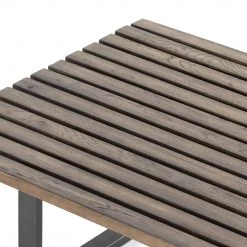 Four Hands Strap Coffee Table-Rustic Fawn