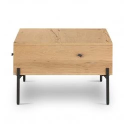 Four Hands Eaton Coffee Table-Light Oak Resin
