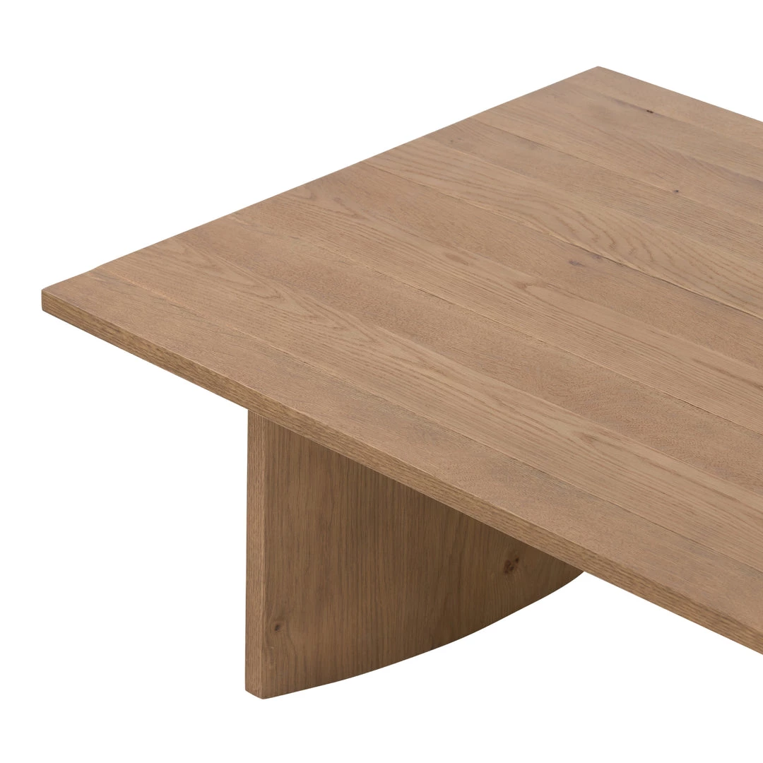 Four Hands Pickford Coffee Table-Dusted Oak Veneer