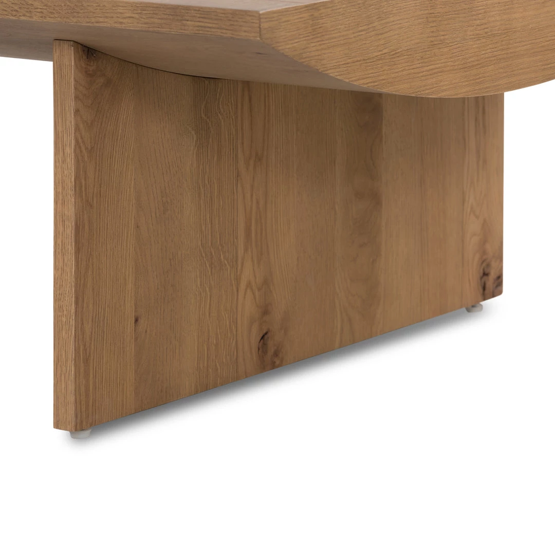 Four Hands Pickford Coffee Table-Dusted Oak Veneer