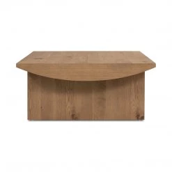 Four Hands Pickford Coffee Table-Dusted Oak Veneer