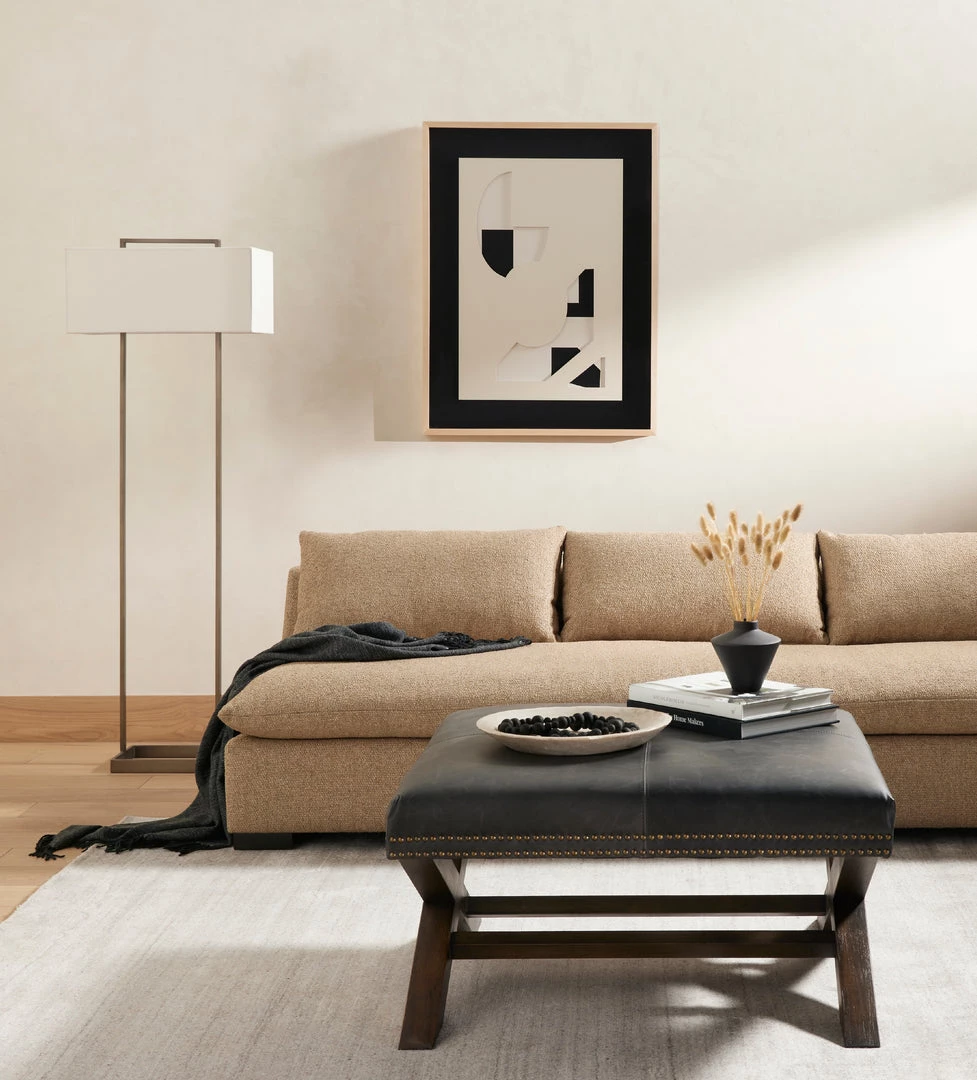 Four Hands Grant Armless Sofa