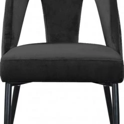 Meridian Furniture Dining Room Akoya Velvet Dining Chair Set Of 2