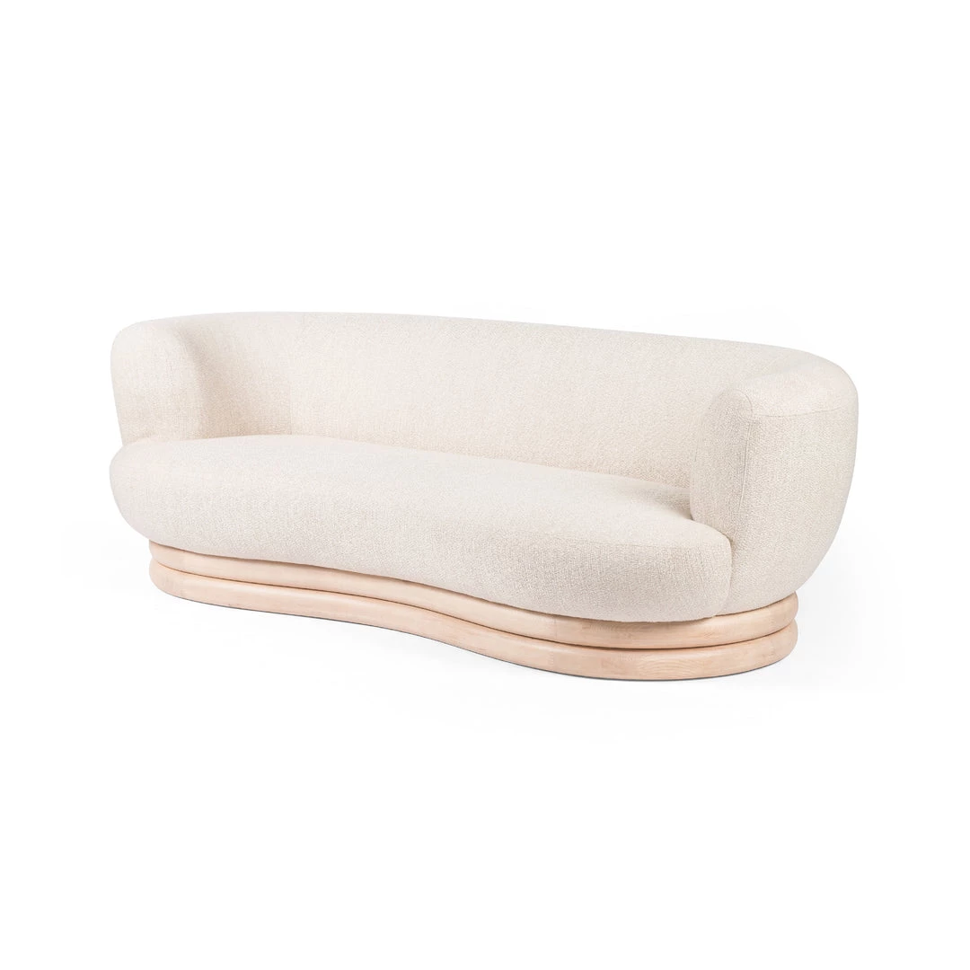 Four Hands Living Room Harding Sofa-89"-Kerbey Taupe