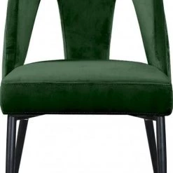 Meridian Furniture Dining Room Akoya Velvet Dining Chair Set Of 2