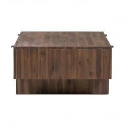 Four Hands Golda Coffee Table-Saddle Tan