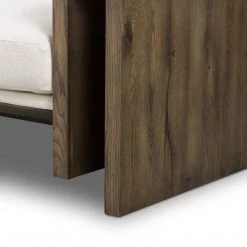 Four Hands Beam Sofa-Halcyon Ivory Living Room