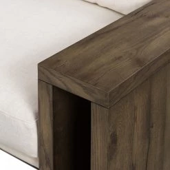 Four Hands Beam Sofa-Halcyon Ivory Living Room