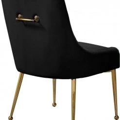 Meridian Furniture Dining Room Owen Velvet Dining Chair Se Of 2