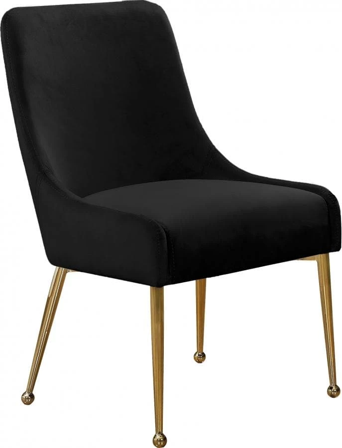 Meridian Furniture Dining Room Owen Velvet Dining Chair Se Of 2