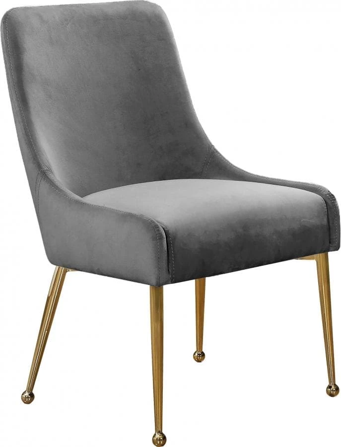 Meridian Furniture Dining Room Owen Velvet Dining Chair Se Of 2